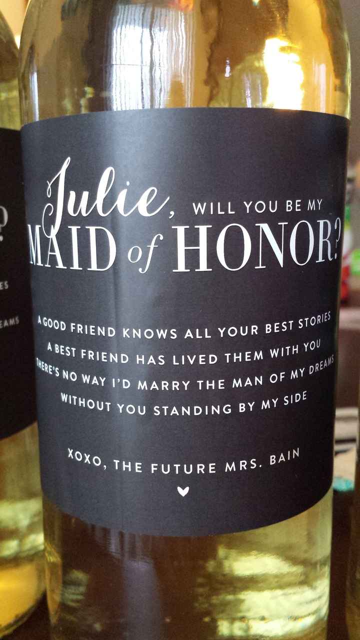 Bridesmaid Proposals