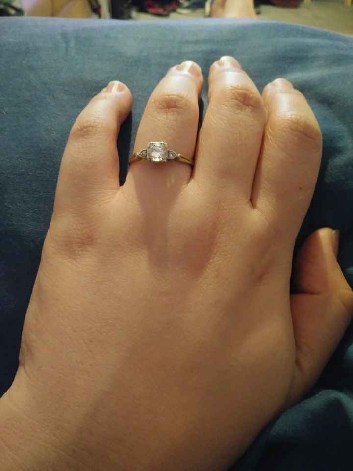 How did he/she propose? Also, show off your rings! - 2