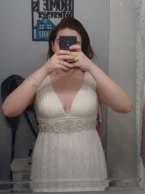 Who else loves lace?  Show off your lace dresses and/or veils! 1