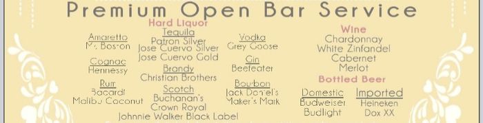 Open Bar or No? - 1
