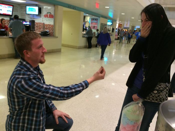 When He Proposed, Who Was The First Person You Told?