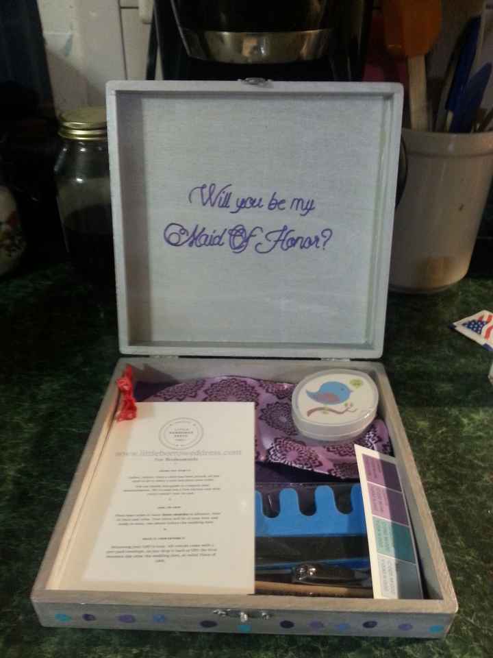 bridesmaids proposals