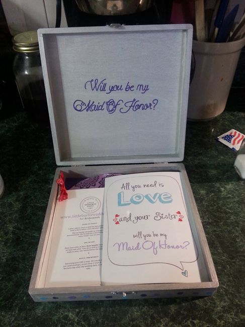 bridesmaids proposals