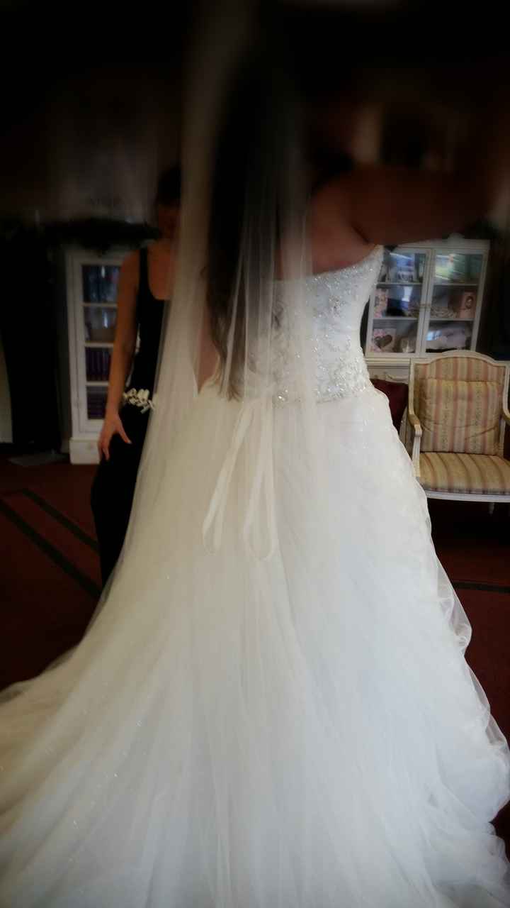 I found my dress -- and I received a surprise!