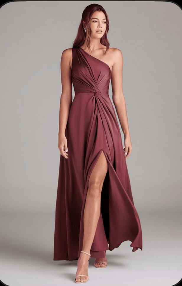 What colors go with merlot for barn wedding - 1