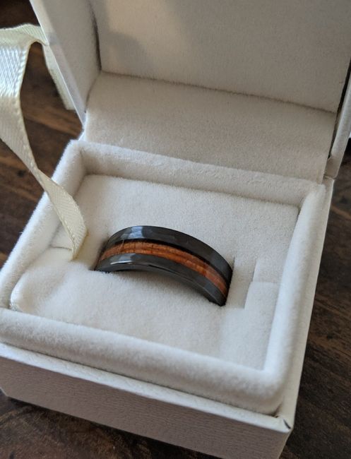 How much did you spend on your husband’s wedding band? And advice on what type of material to get!! 