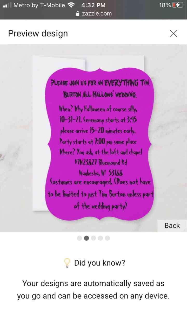 Halloween Weekend Wedding - 2