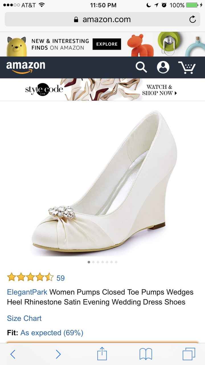 Ordering heels from Amazon