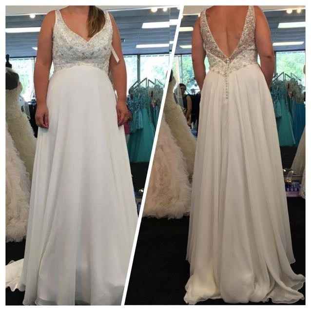 Let me see what you're wearing on your wedding day