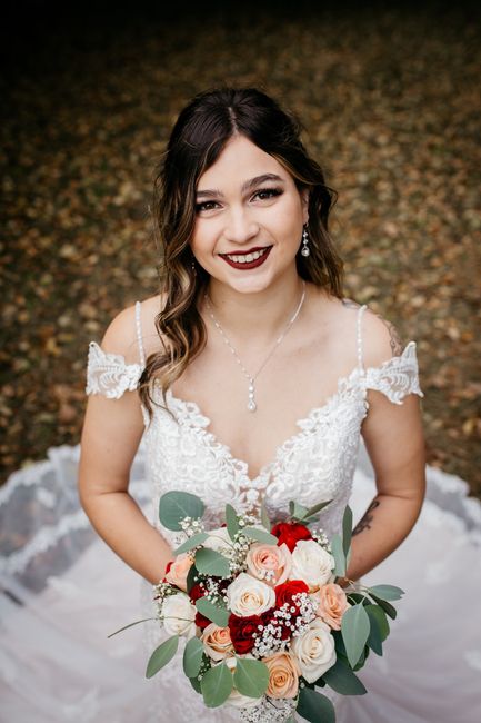 Bridal look/DIY bouquet