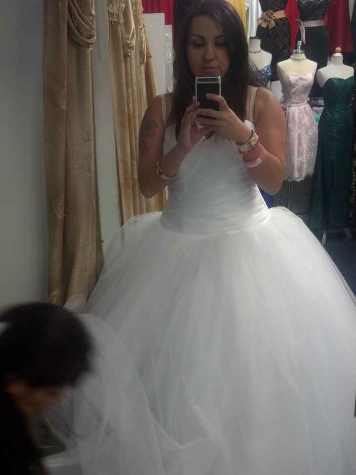 My dress is almost done! Pic*