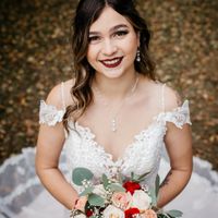 Bridal look/DIY bouquet