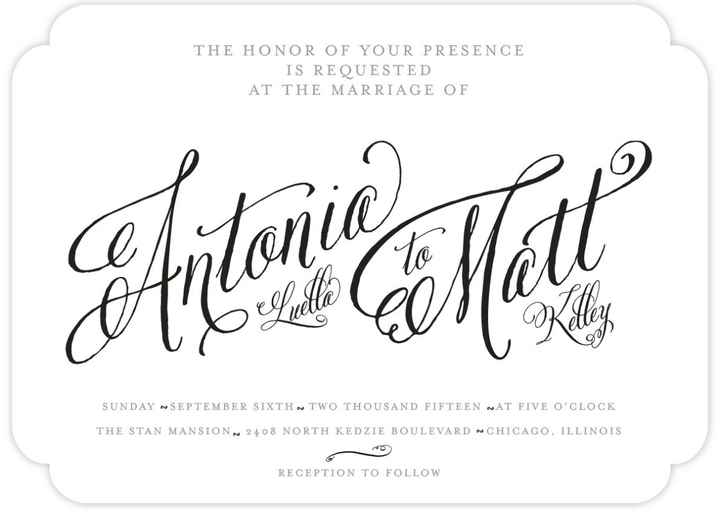 Can't decide on invitations. HELP ME!
