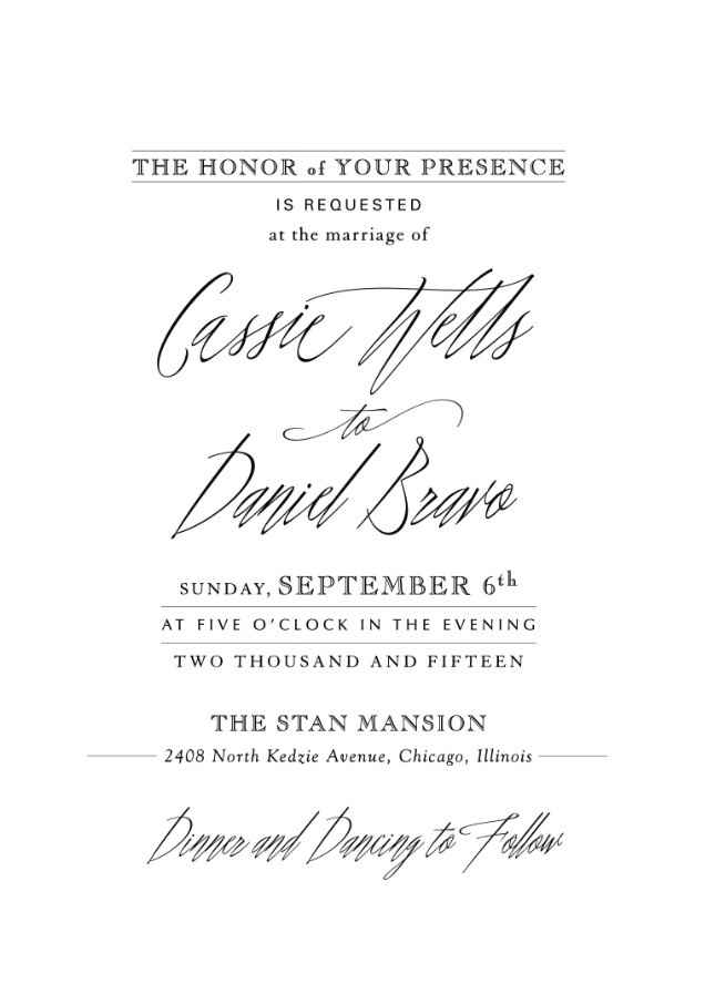 Can't decide on invitations. HELP ME!