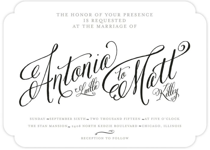 Can't decide on invitations. HELP ME!