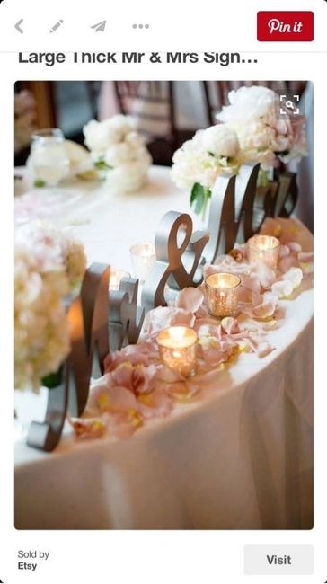Sweetheart Table