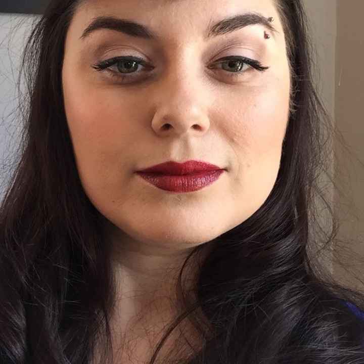 Dark rusty-red lip stain?