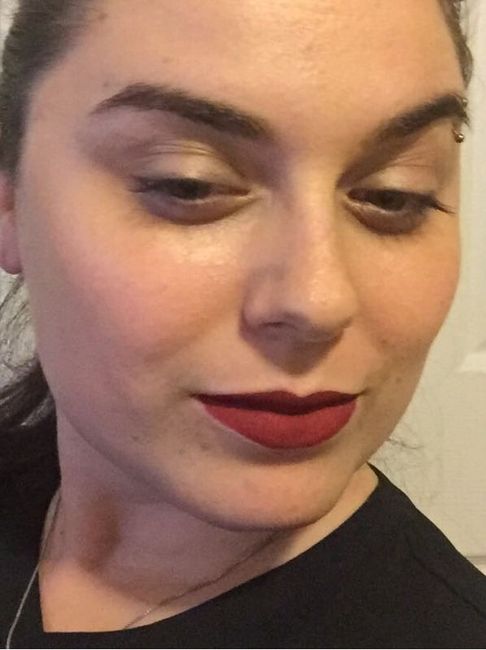 Dark Lip for Big Day?