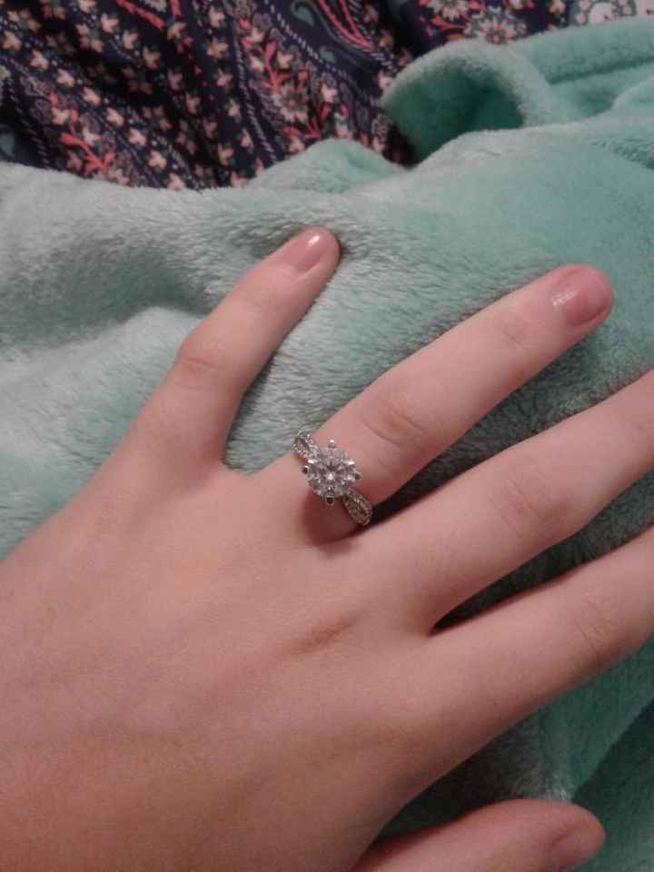 He proposed on July 26th, 2019 ❤❤