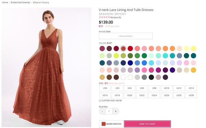 Help finding bridesmaid dress! 6
