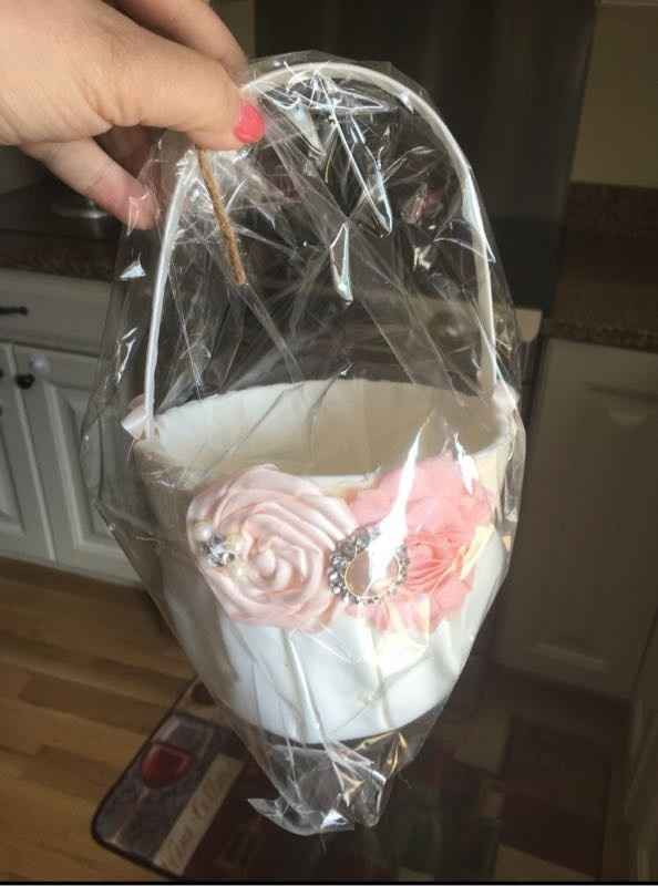 Flower girl basket
