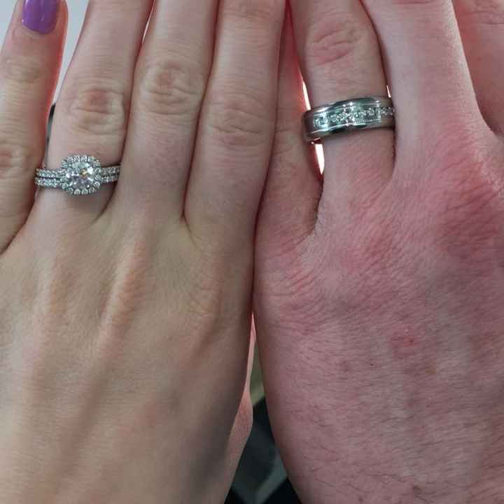 Picked out my wedding band today!! Pics
