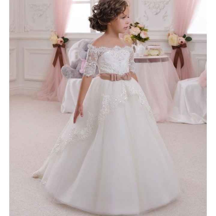 Lets see those dresses...FLOWER GIRL DRESS that is!