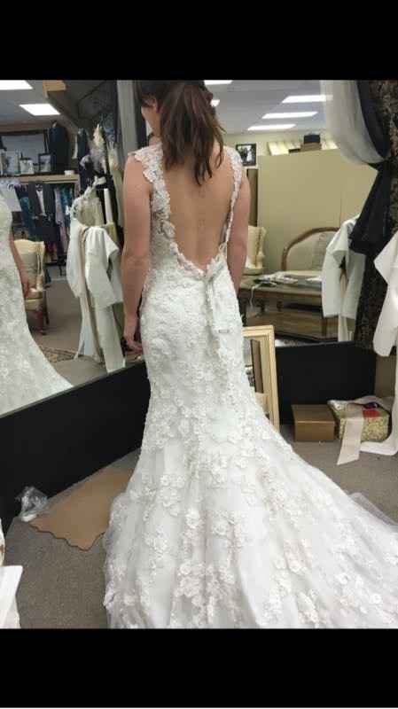 Show off your dress!!