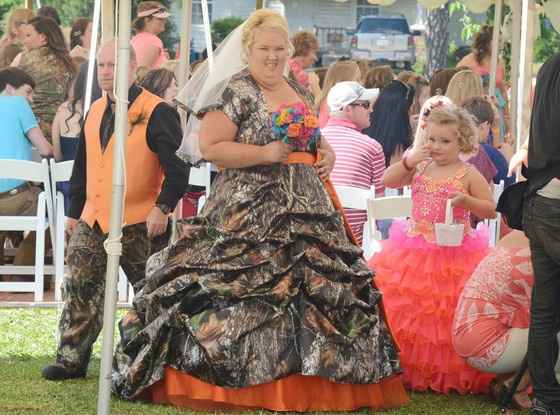 How to add some camo to your wedding