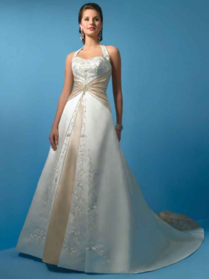 Show me you in your dress versus the model!