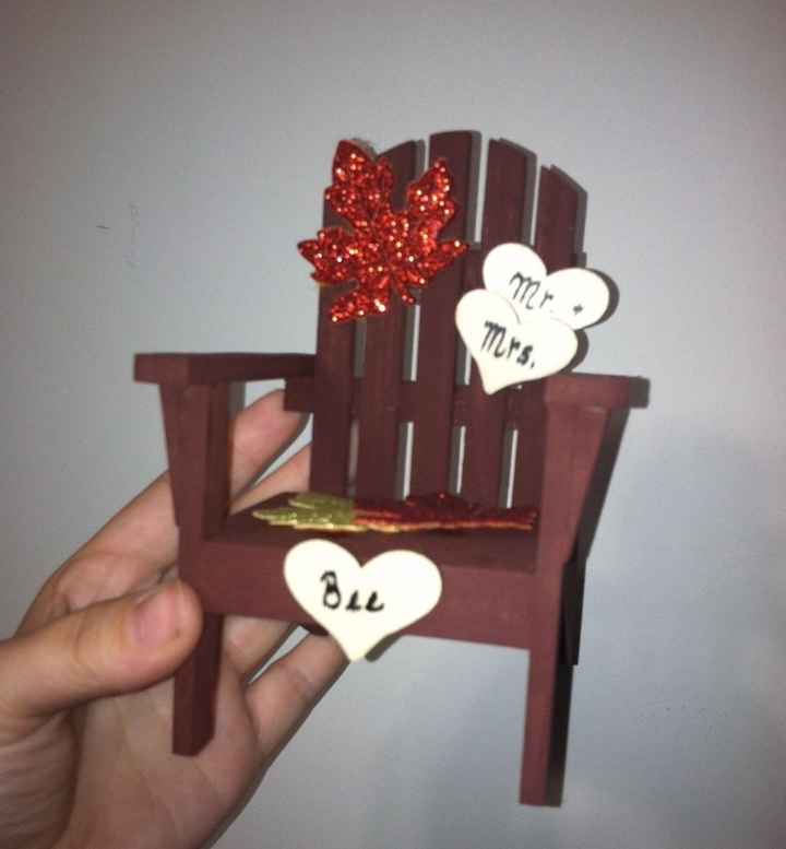 My DIY cake topper is done - yay!!