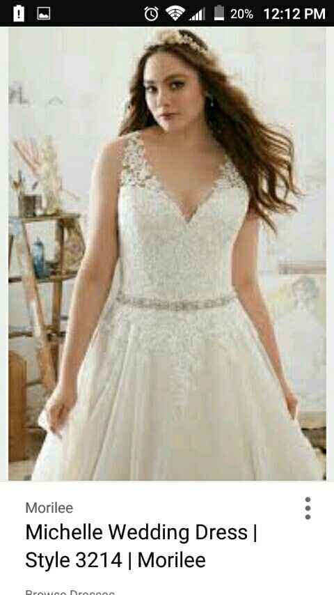 Champagne Wedding Dress