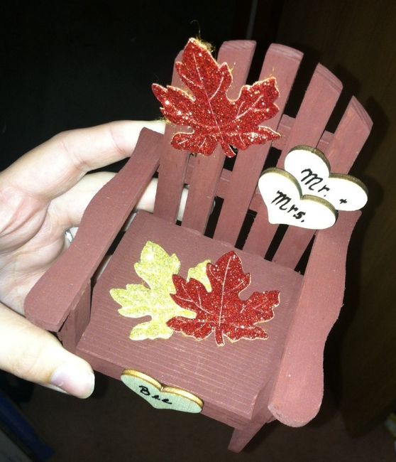 My DIY cake topper is done - yay!!