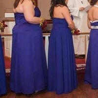 Bridesmaids with very different body types