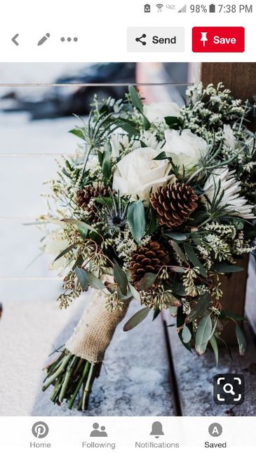 December (& winter) Brides- Please Share Your Flowers! 10