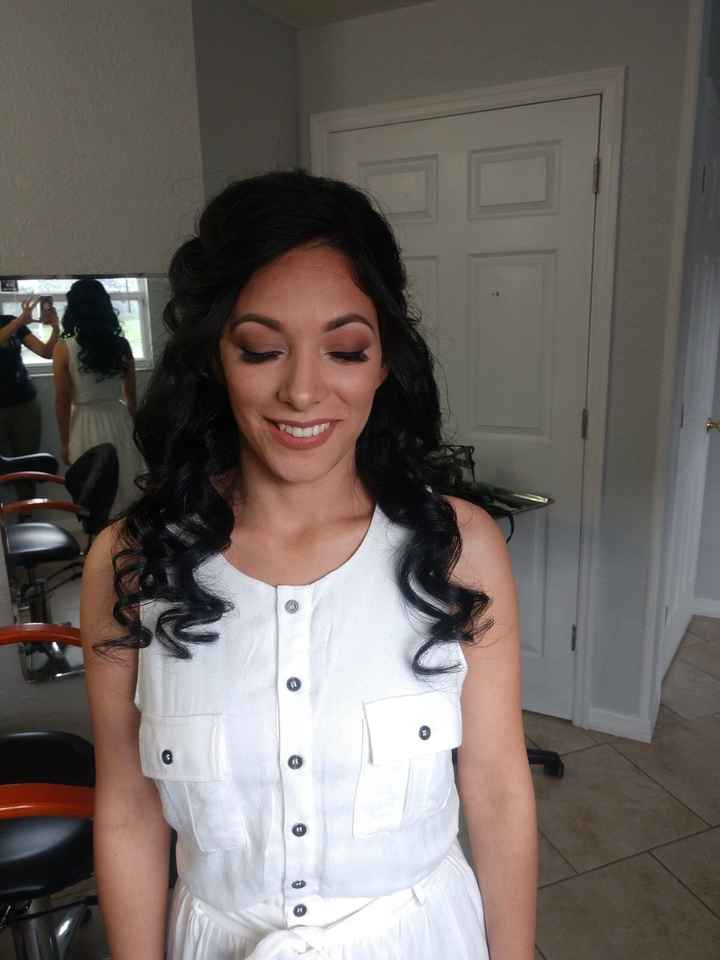 Hair and makeup trial today - 5