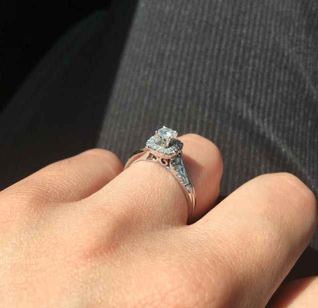 he proposed Today! Heres my Ring, Share yours :d - 1