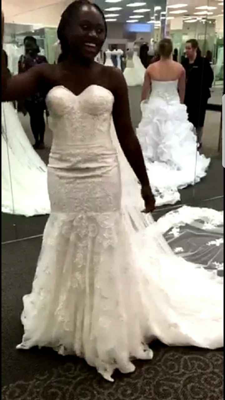 I said yes to the dress!