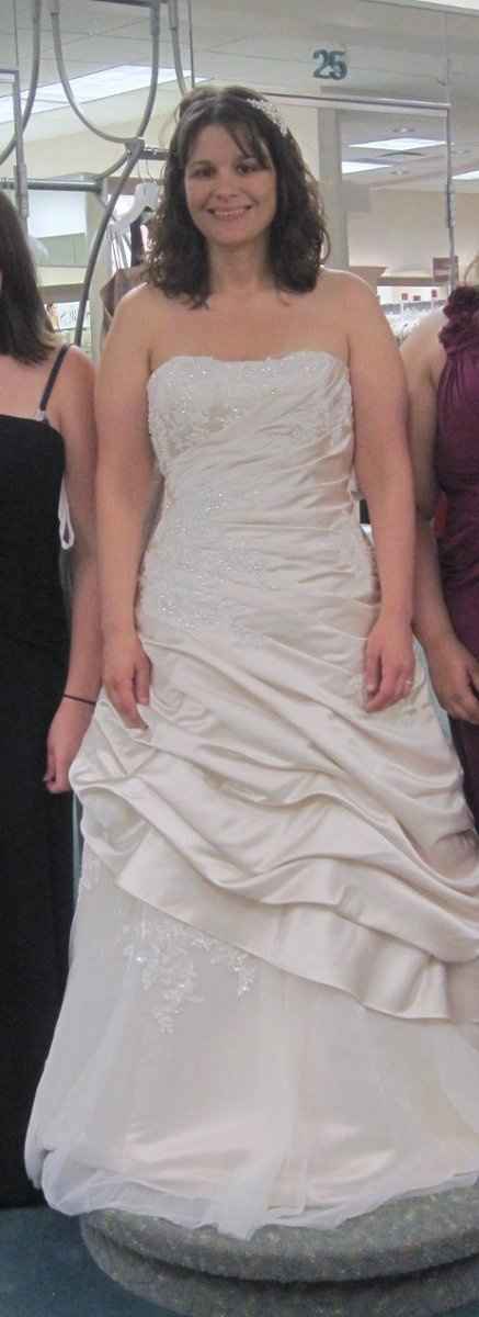 Plus sized brides - show off your dress!