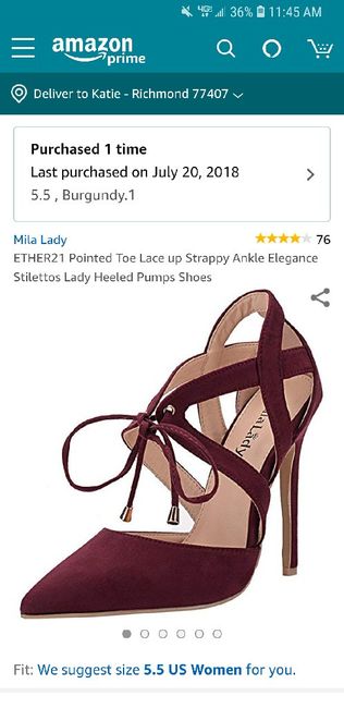 Curious what everyone's wedding shoes look like? 9