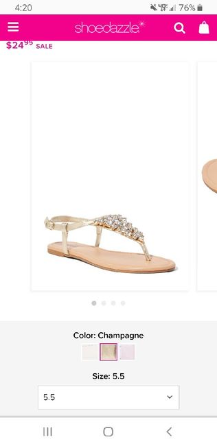 Wedding flats/sandals 4