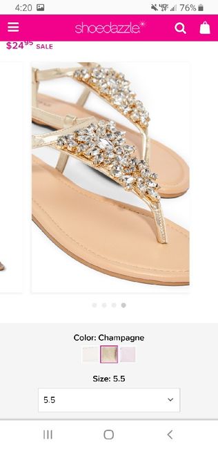 Wedding flats/sandals 5