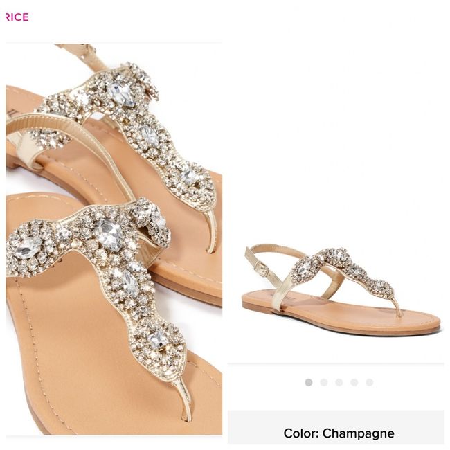 Flat Bridal Sandals! 9