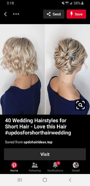Short curly hair for wedding? Ideas? 1