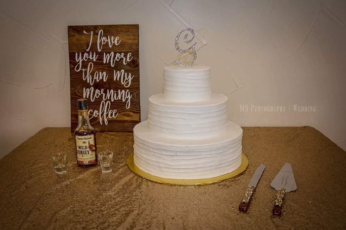 What goes on a cake table besides the cake?! 6