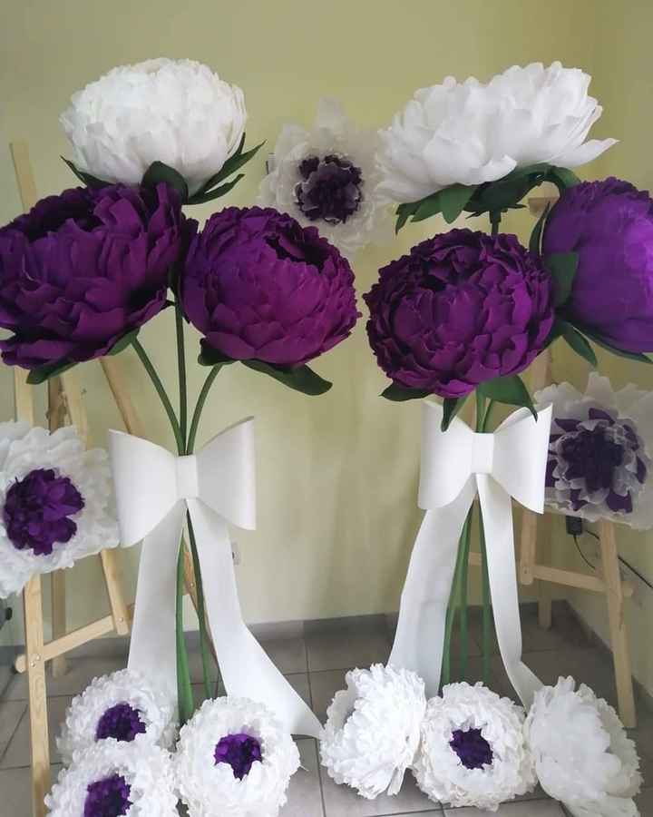 Giant Paper Flower Wall - 2