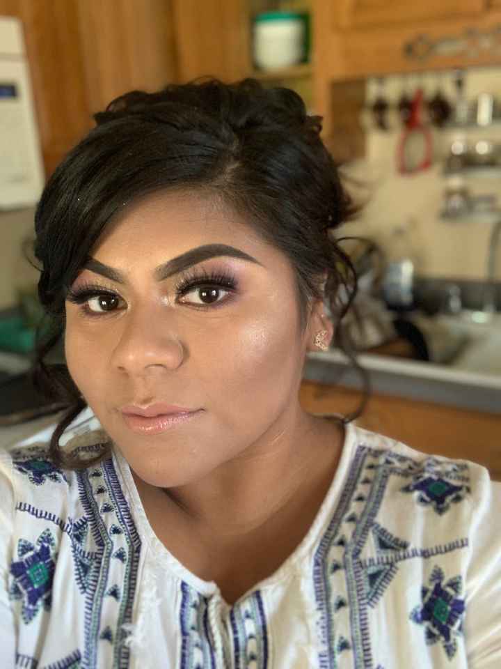 Hair and Makeup trial #2 - 1