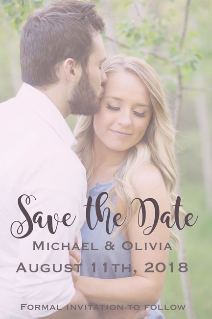 Save the date ? again
