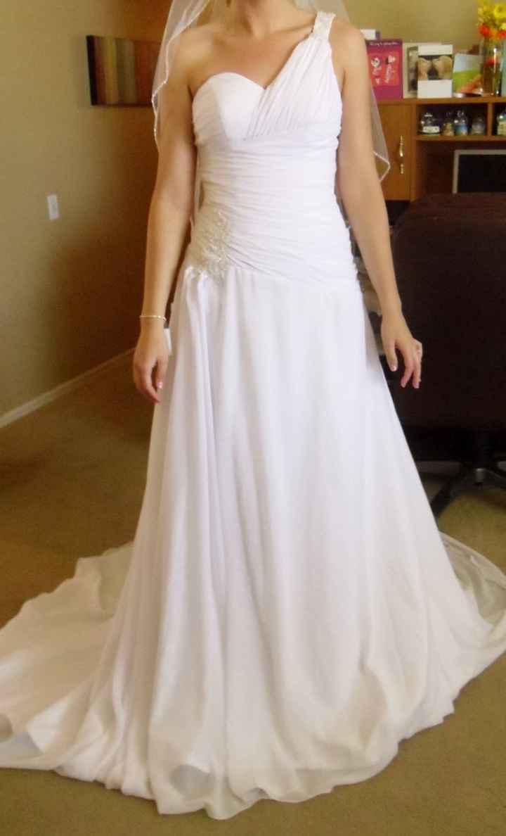 Chosing between wedding dresses