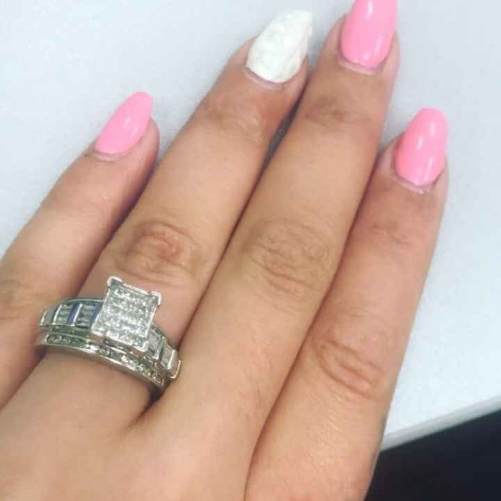 Let's see your engagement rings